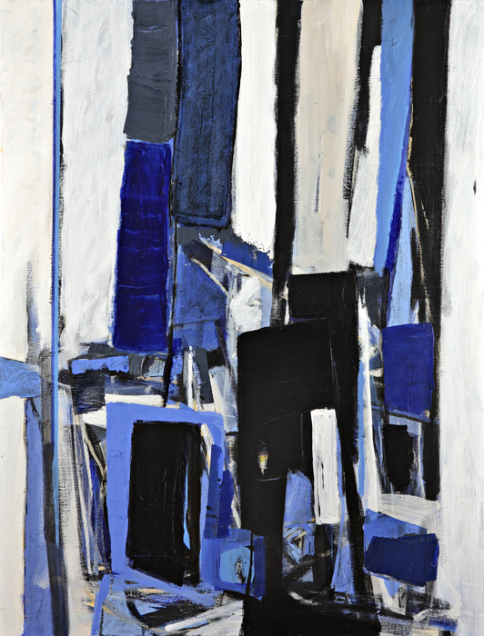 Acrylique sur toile 2008/2010 - 116 x 89 - Fenêtre La nuit