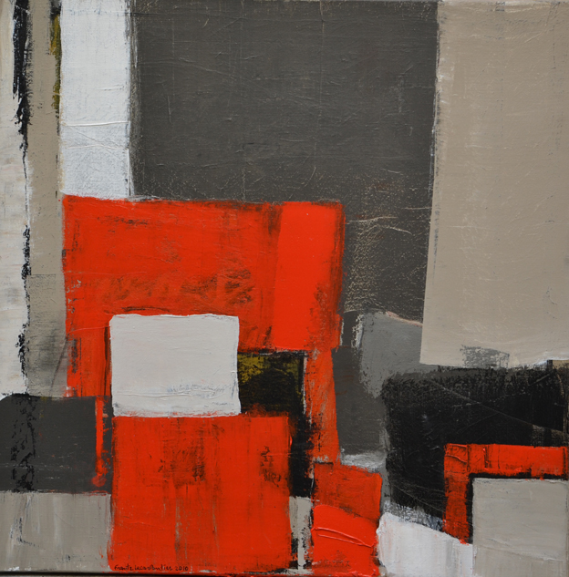 Acrylique sur toile 2010 - 60 x 60 Sans titre