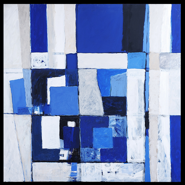 Acrylique sur toile 2010 - 120 x 120 Sans titre
