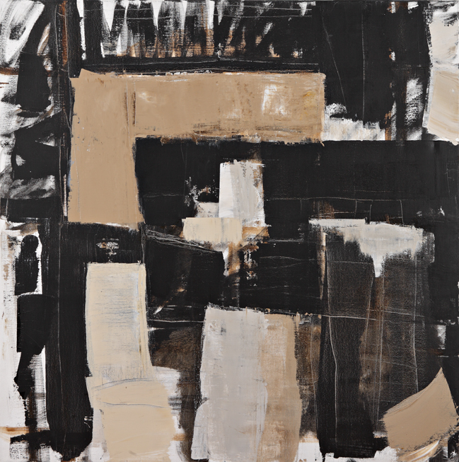 Acrylique sur toile 2009 - 100 x 100 Sans titre