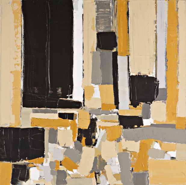 Acrylique sur toile 2008 2009 - 80 x 80 Sans titre