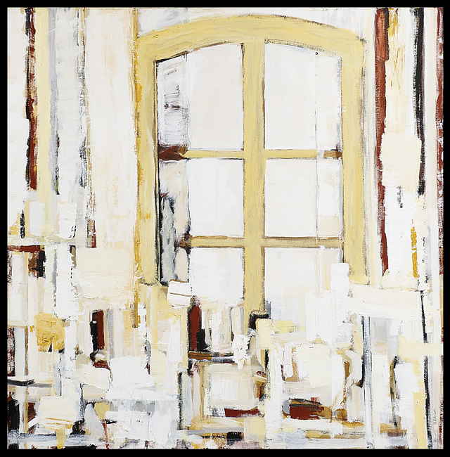 Acrylique sur toile 2012 -100 x 100 Sans titre
