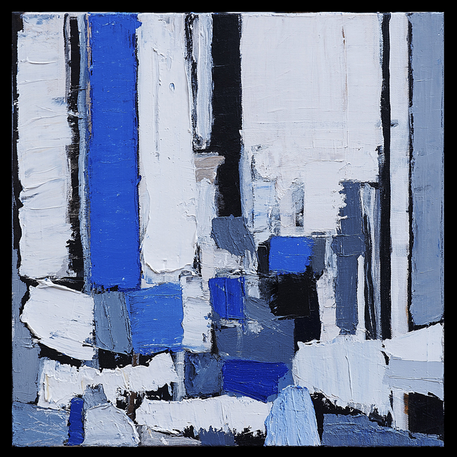 Acrylique sur toile 2012 -60 x 60 Sans titre