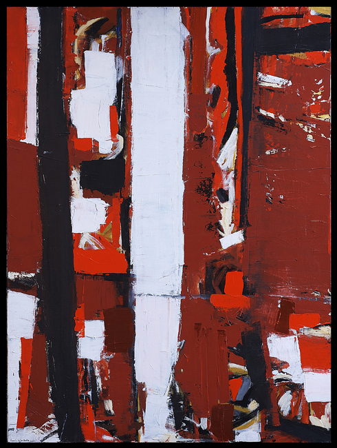 Acrylique sur toile 2009 -130 x 97 Sans titre