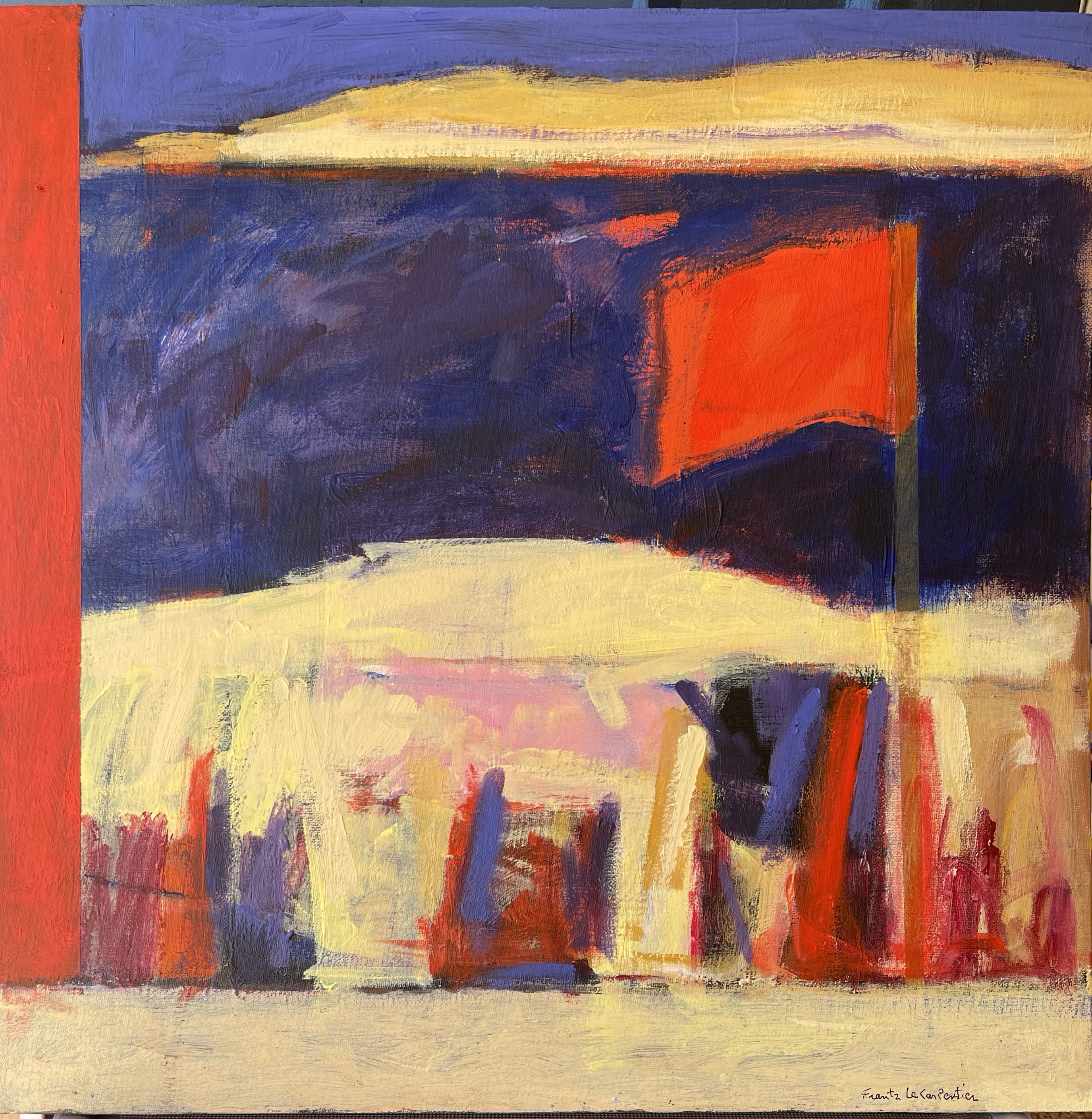 Le drapeau rouge