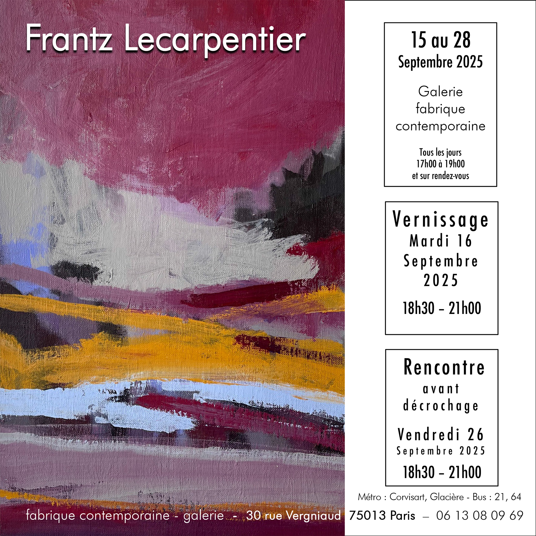 Œuvre de Frantz Lecarpentier