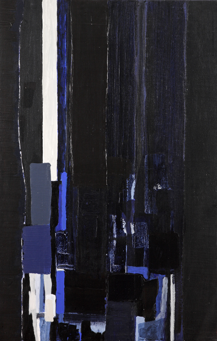 Acrylique sur toile 2009 - Fenêtre, la nuit