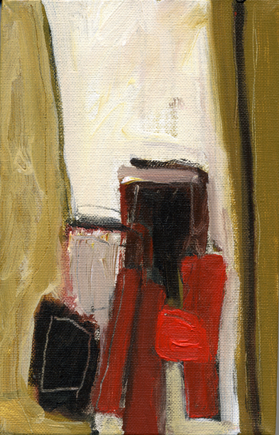 Acrylique sur toile 2004 - Polyptyque 3 x 14X18